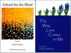 Book Covers of School for the Blind and The Way Love Comes to Me