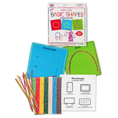 A screen shot of Wikki Stix with instructional book and template.